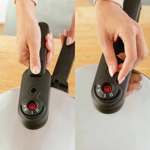 Szybkowar Stalowy Ciśnieniowy Indukcja Gaz NAVA Acer 6 L