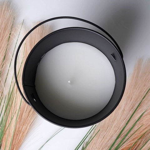 Świeca Zapachowa Cytrynowa Przeciw Komarom Olejek Eteryczny VILDE 10,5x10cm