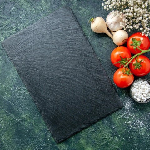 Taca do Serwowania Kamienna Łupek 30 x 20 cm VILDE Prostokątna