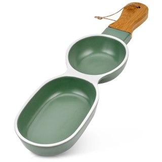 Talerz Miska do Serwowania Sałatek Przekąsek Porcelana NAVA 39 x 10 cm