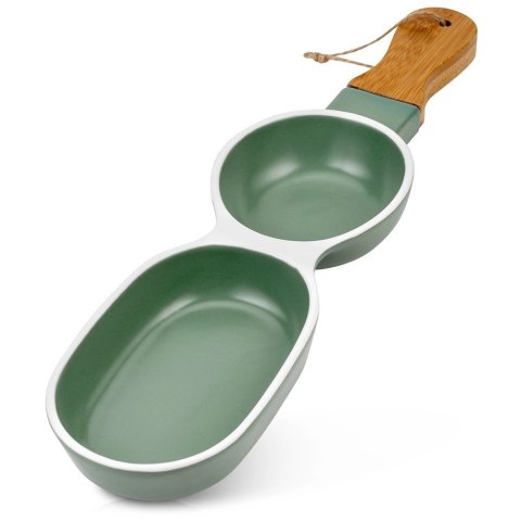 Talerz Miska do Serwowania Sałatek Przekąsek Porcelana NAVA 39 x 10 cm