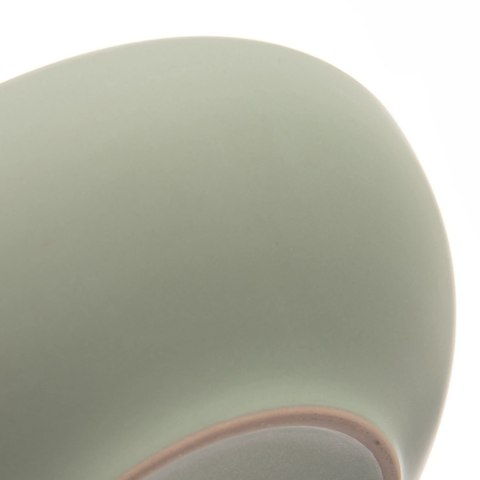 Talerz Obiadowy Głęboki Ceramiczny Zielony Matowy 800 ml ORION