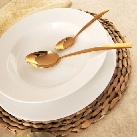 Talerz Obiadowy Głęboki Porcelanowy MONA 350 ml ORION 24,5 cm Zmywarka