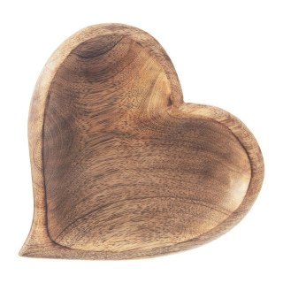 Talerz Taca Deska do Serwowania na Przekąski Drewniany ORION 20 x 21 cm