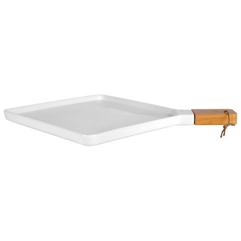 Talerz Taca do Serwowania Sałatek Przekąsek Porcelana NAVA 44,5x35 cm