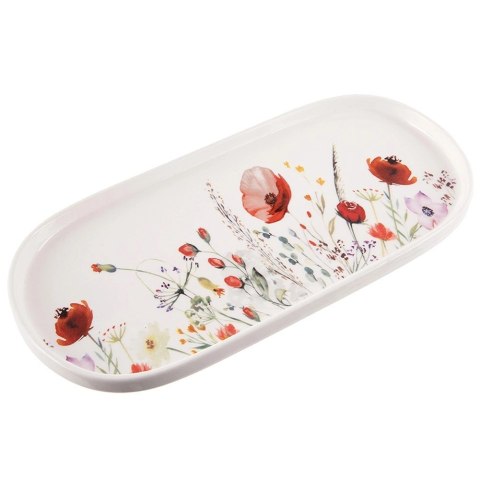 Talerz do Serwowania Porcelanowy MAKI 25 x 12 cm ORION Zmywarka