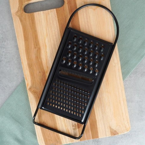 Tarka Kuchenna Płaska Stalowa Czarna 3 Ostrza 28,5 cm EXCELLENT HOUSEWARE