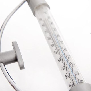 Termometr Zewnętrzny Srebrny ORION 24 cm Odporny na Warunki Atmosferyczne