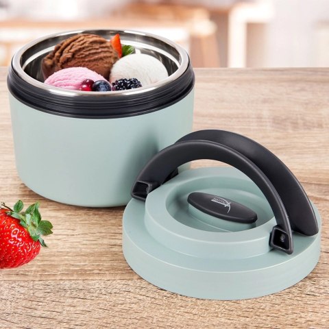 Termos Obiadowy TERMO Szczelny 620 ml ORION Zielony Mały Idealny na Porcję Zupy