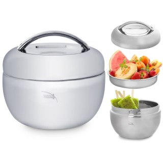 Termos Pojemnik Obiadowy Termiczny Miska Talerz Lunchbox Stalowy ORION 2 l