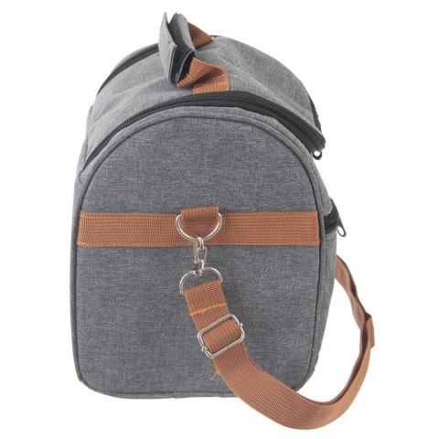 Torba Termiczna Plażowa na Lunch Jedzenie Śniadaniowa Szara ORION 5,5 L