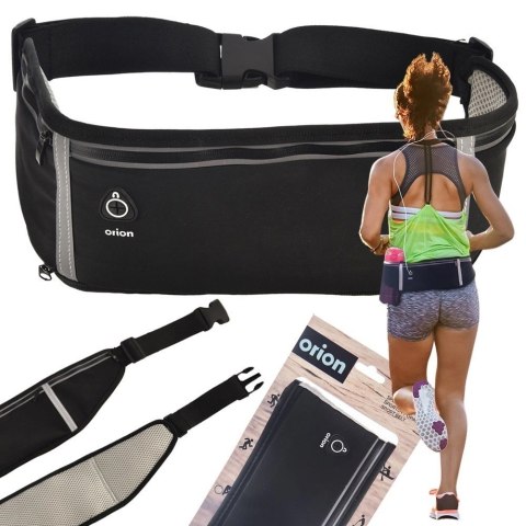 Torebka Nerka Odblaskowa do Biegania ORION Wodoodporna z Otworem