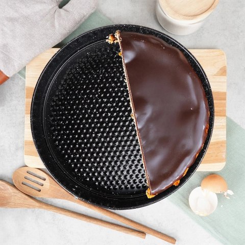 Tortownica Rozpinana Granitowa 28 cm VILDE Stal Nieprzywierająca do Ciast