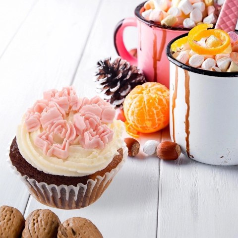 Tylka Cukiernicza Stalowa Dzwonek ORION Dekoracyjna do Tworzenia Wzorów