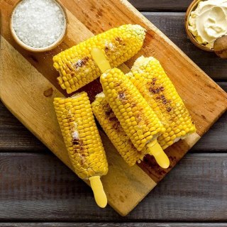 Uchwyty do Kukurydzy Zestaw 6 szt. Stal Nierdzewna ORION do Gorącej Kolby