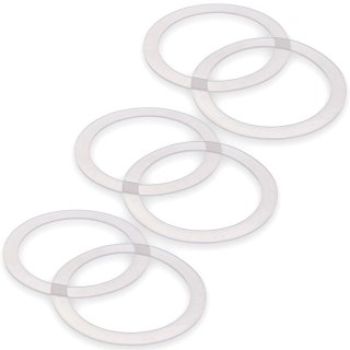 Uszczelki do Słoików IRMA Zestaw 6 szt. Silikon ORION Szczelne 11 cm