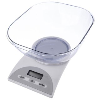 Waga Kuchenna Elektroniczna z Miską Cyfrowy Wyświetlacz ORION 5 kg