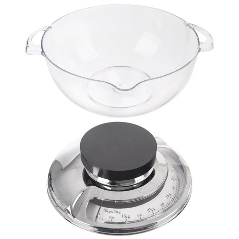 Waga Kuchenna Mechaniczna z Misą 5 kg ORION bez Baterii 2,2 L