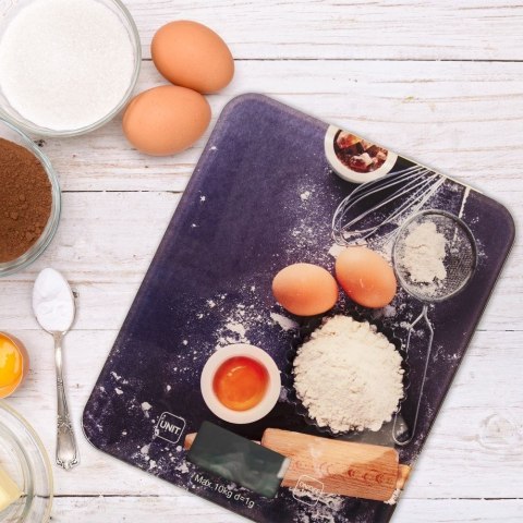 Waga Kuchenna Szklana Cyfrowa 10 kg ORION Funkcja Tary 22,5 x 18,5 cm