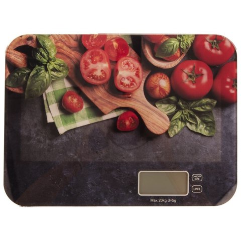 Waga kuchenna szklana elektroniczna płaska 20 kg