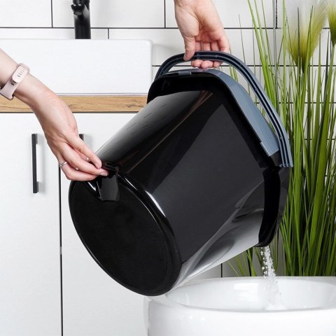 Wiadro do Mopa z Wyciskaczem 14 L VILDE Wygodna Wylewka 37 x 34 cm