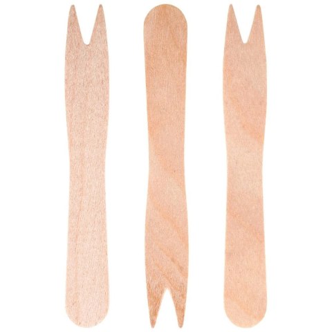 Widelczyki do Frytek Drewniane 50 szt. VILDE Ekologiczne 8,5 cm