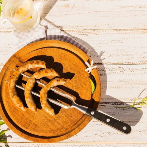 Widelec Kuchenny do Grilla do Mięsa Stalowy ORION 30 cm