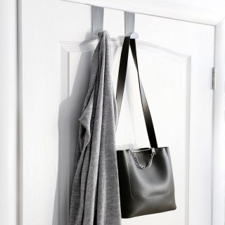 Wieszak na Drzwi Stal Nierdzewna ORION Zestaw 2 szt. Bezinwazyjny