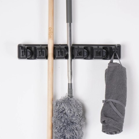 Wieszak na Mopa Ścienny VILDE 5 Automatycznych Uchwytów 41 cm