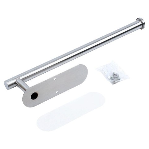 Wieszak na Ręcznik Papierowy VILDE Srebrny Stal Nierdzewna 33,5 cm