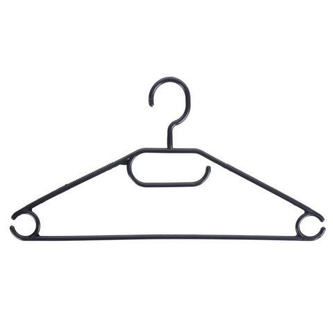 Wieszaki na Ubrania Czarne 10 szt. STORAGE SOLUTIONS Obrotowe Praktyczne