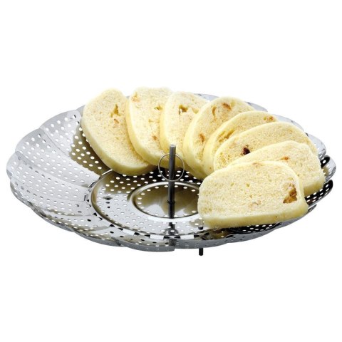 Wkład do Gotowania na Parze Stalowy Składany ORION 17-28 cm