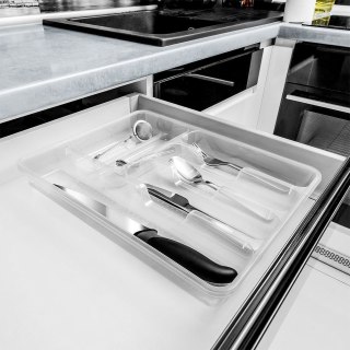 Wkład na Sztućce do Szuflady ORION Tworzywo Przezroczyste 38,5 x 31 cm