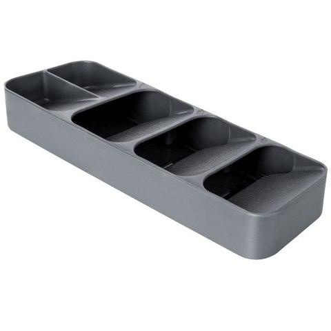 Wkład na Sztućce do Szuflady VILDE Szary 5 Przegród 39 x 11,5 cm