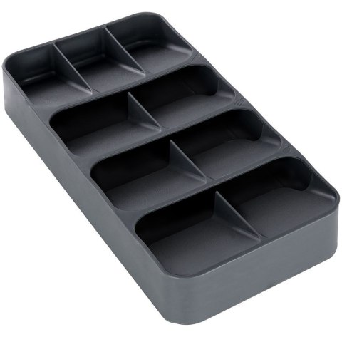 Wkład na Sztućce do Szuflady VILDE Szary 9 Przegród 39 x 17 cm