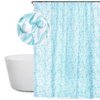 Wodoodporna Zasłona Prysznicowa Łazienkowa BATHROOM SOLUTIONS 180 x 200 cm