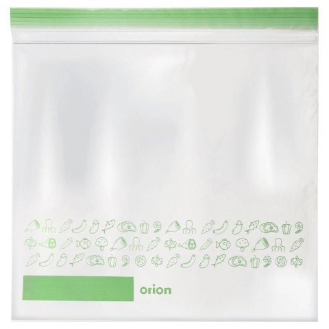 Woreczki Strunowe do Żywności 25 szt. ORION 25 x 24 cm z Miejscem na Opis