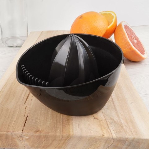 Wyciskacz do Cytrusów 19 x 15 x 12cm Tworzywo Czarny Solidny Trwały VILDE