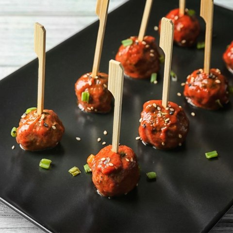 Wykałaczki do Burgerów Bambusowe 15 cm 50 szt. Drewniane ORION