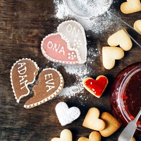 Wykrawacz do Ciastek 5,5 cm ORION Serce Stal Nierdzewna do Zmywarki