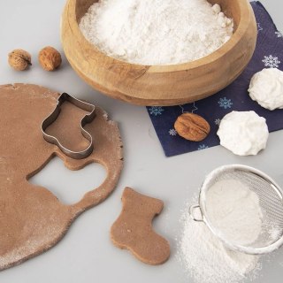 Wykrawacz do Ciastek 6 cm ORION Skarpeta Świąteczna Stal Nierdzewna