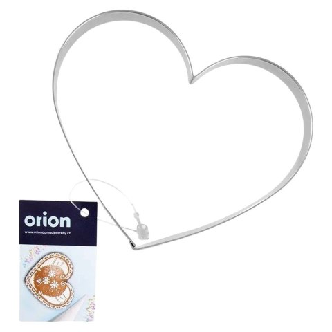 Wykrawacz do Ciastek 9,5 cm ORION Serce Duży Stal Nierdzewna