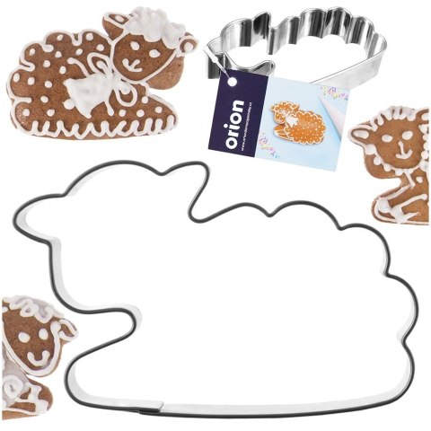 Wykrawacz do Ciastek Baranek 6,5 cm Stal Nierdzewna Solidny ORION