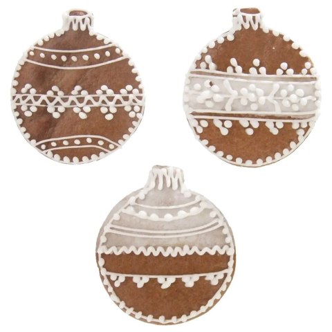 Wykrawacz do Ciastek Bombka 7 cm Stal Nierdzewna Solidny ORION