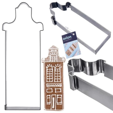 Wykrawacz do Ciastek Domek 14 cm Stal Nierdzewna Solidny ORION