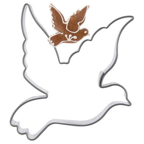 Wykrawacz do Ciastek Gołąb 6 cm Stal Nierdzewna Solidny ORION