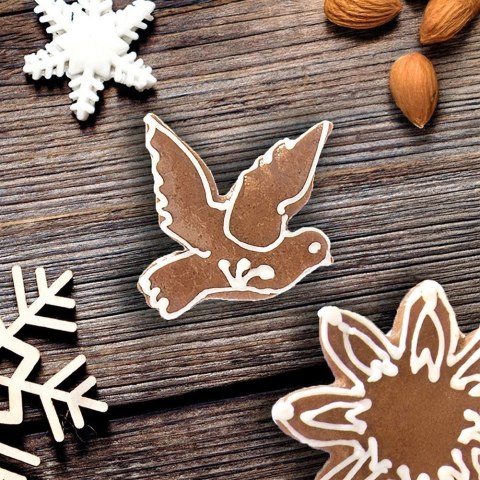 Wykrawacz do Ciastek Gołąb 6 cm Stal Nierdzewna Solidny ORION