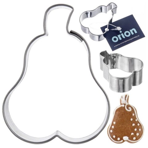 Wykrawacz do Ciastek Gruszka 4,5 cm Stal Nierdzewna Solidny ORION