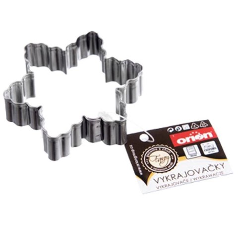 Wykrawacz do Ciastek Gwiazda Falista 6 cm Stal Nierdzewna do Zmywarki ORION