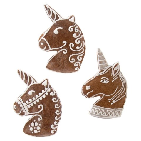 Wykrawacz do Ciastek Jednorożec 9 cm Stal Nierdzewna do Zmywarki ORION